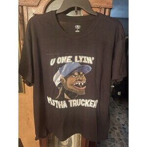 Lying Mutha Trucker T-Shirts Black or White Made To Order Sizes S-XXXL